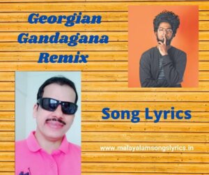Georgian Gandagana Remix Song Lyrics pala saji ashwin bhaskar